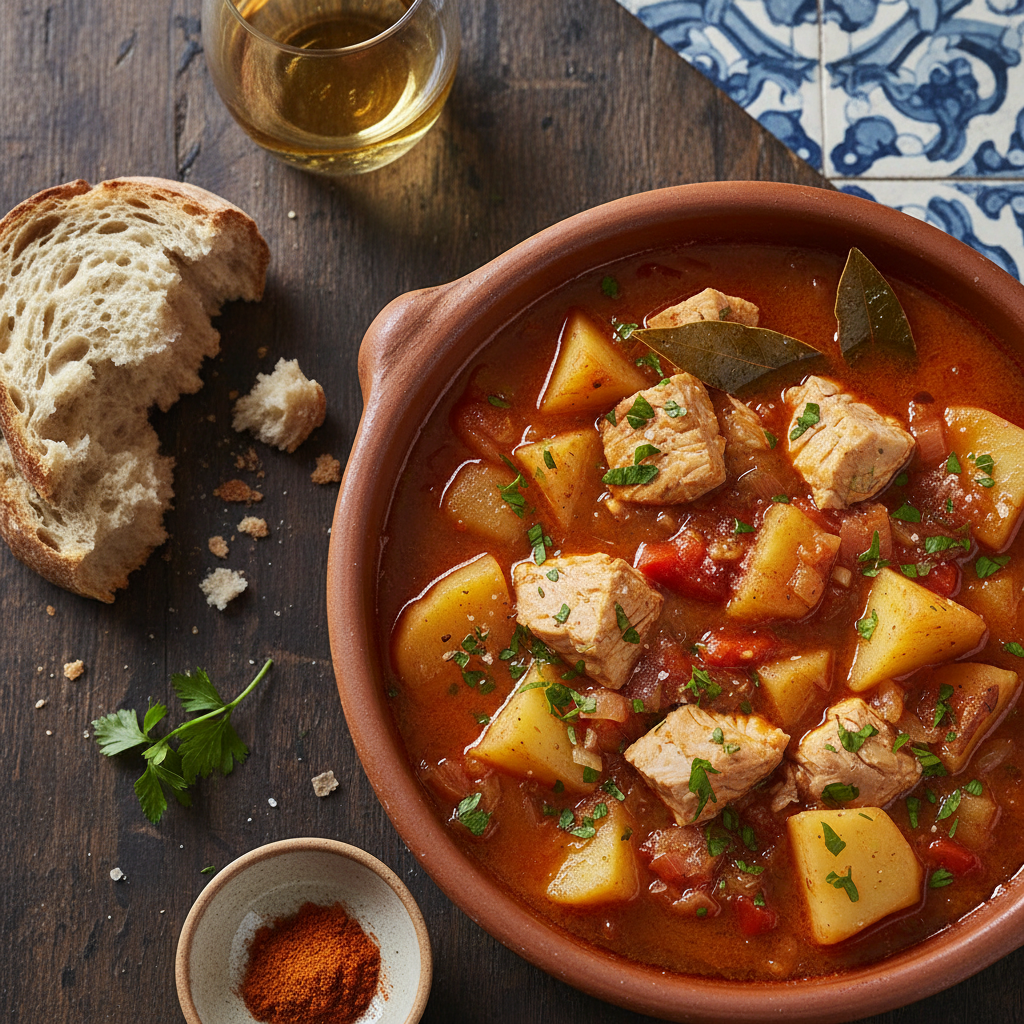 Cantabrian Bonito and Potato Stew