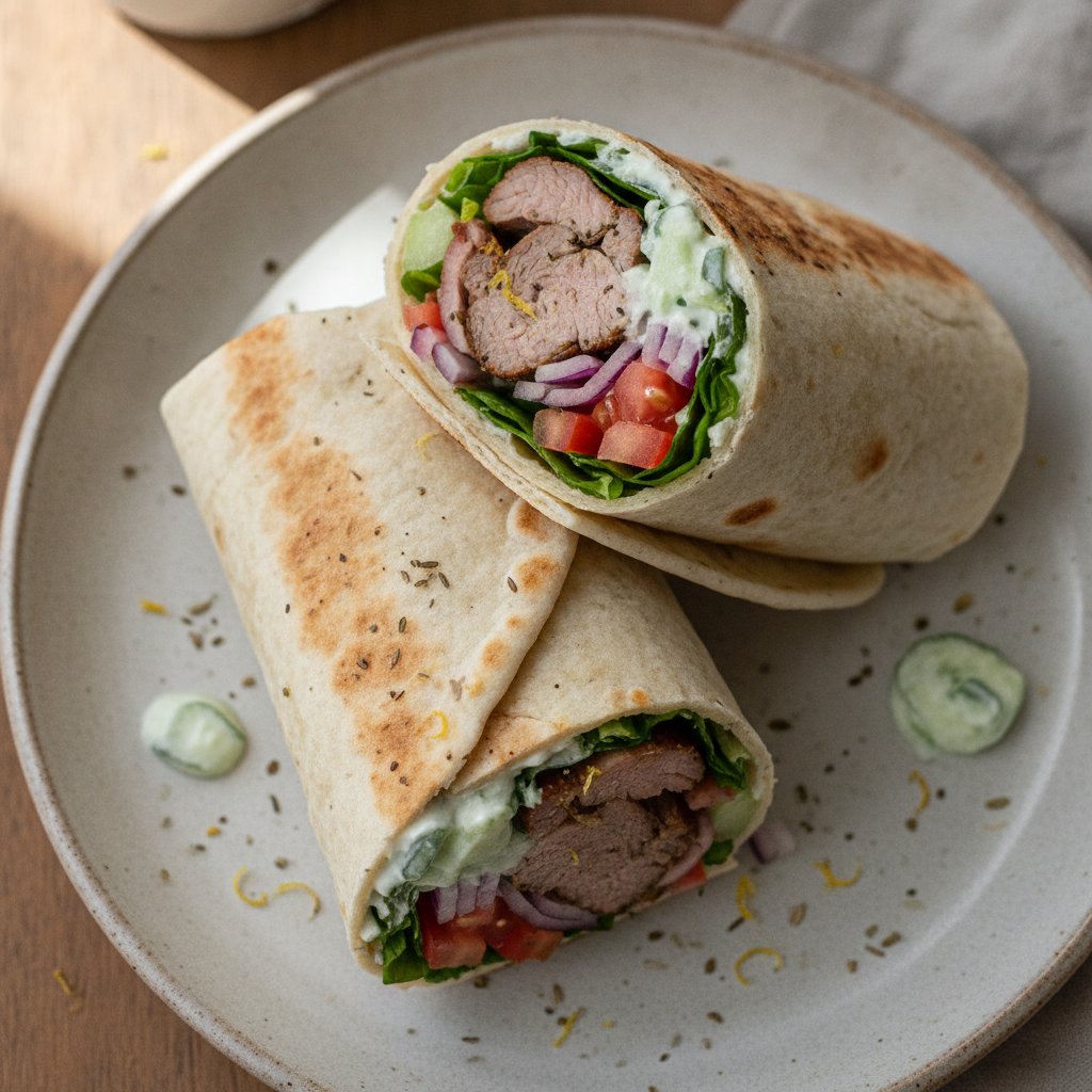 Lamb Gyro-Style Wrap