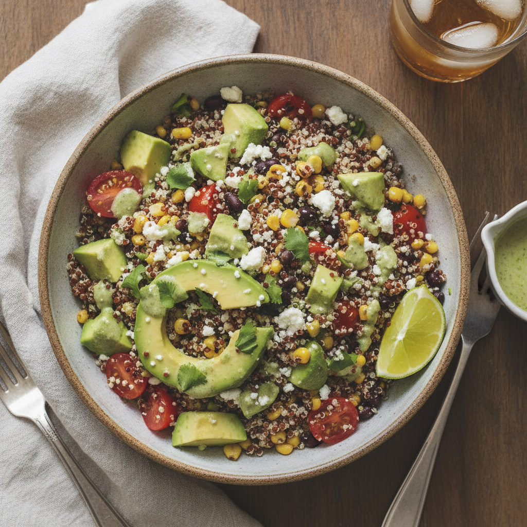 California Quinoa Avocado Bowl