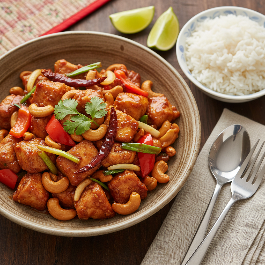 Bangkok Chicken Cashew Stir-Fry — Gai Pad Med Mamuang
