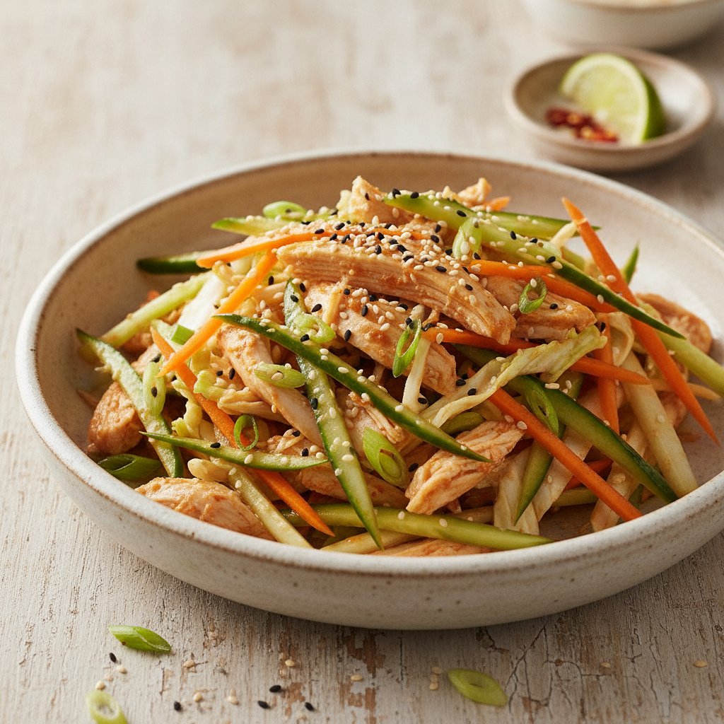 Spicy Chicken Salad (Low-Calorie)