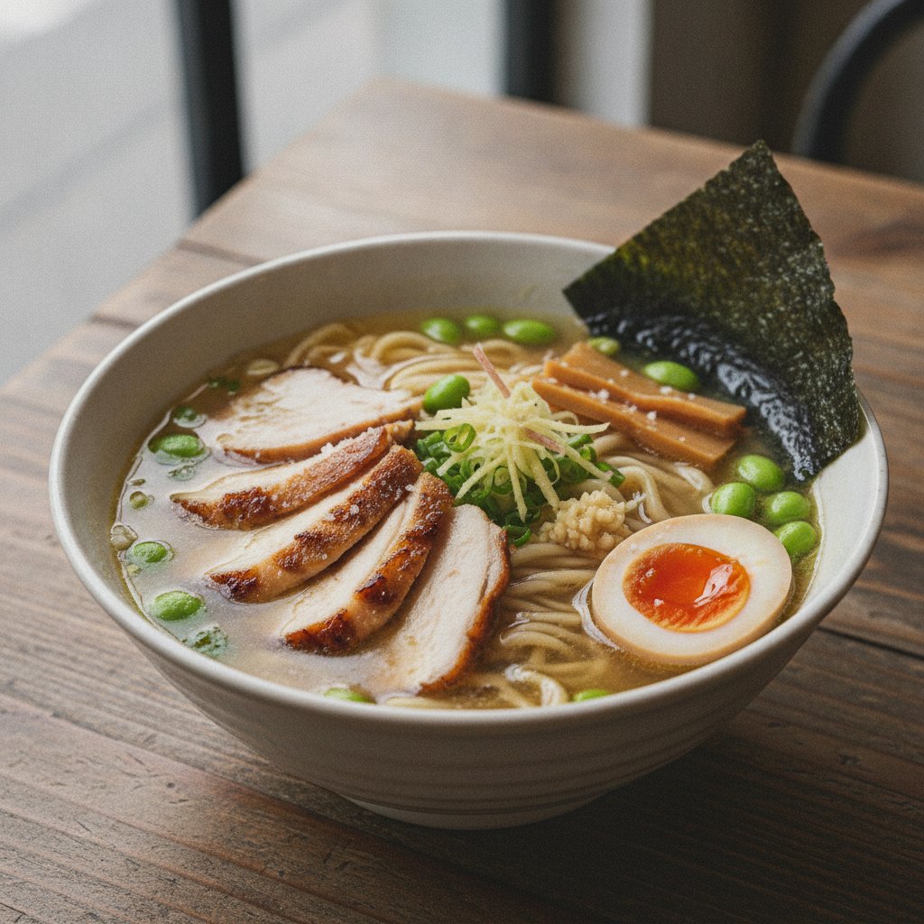 Salt Flavored Noodle Soup (High-Protein)