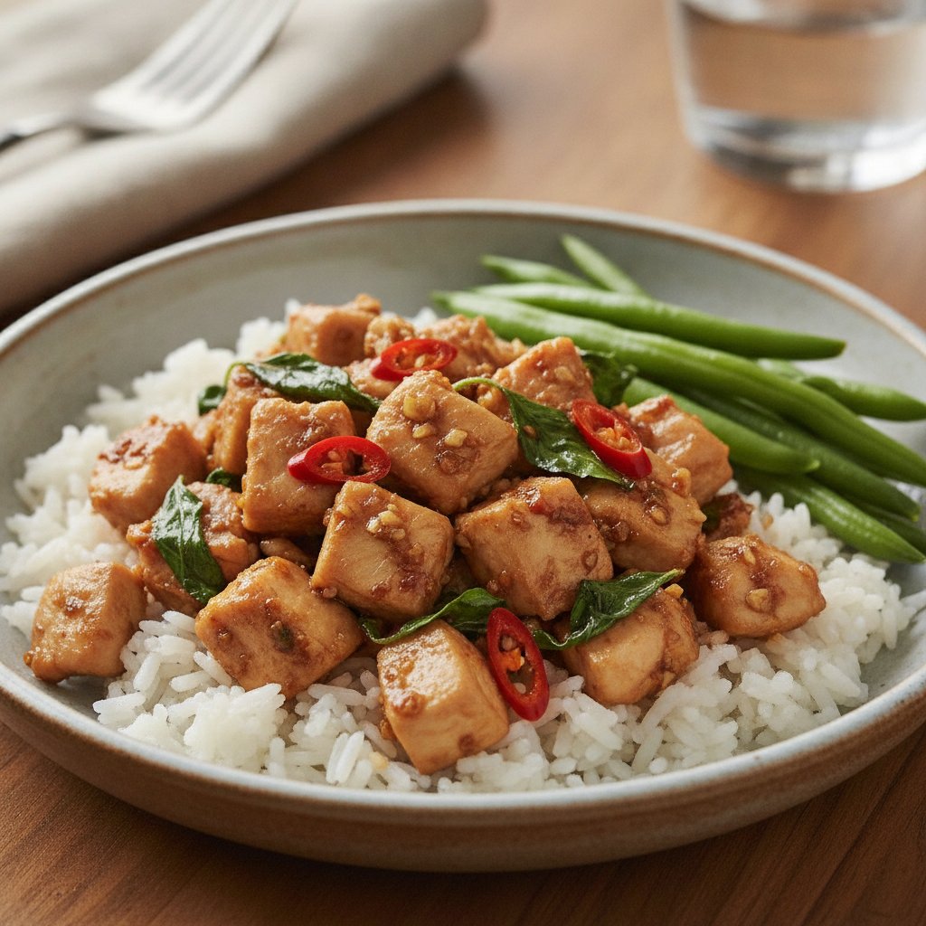 Thai Basil Chicken Rice (GLP-1)