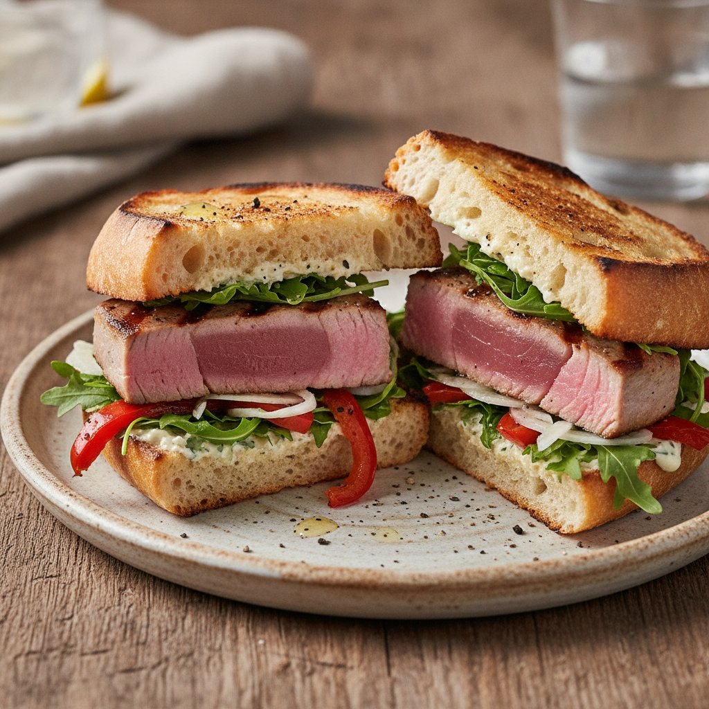 Grilled Tuna Sandwich
