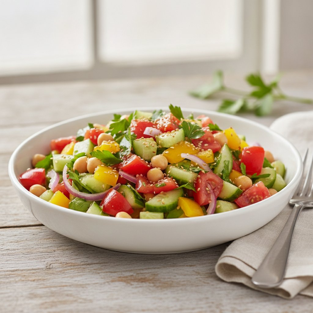 Chopped Vegetable Salad (Dairy-Free)