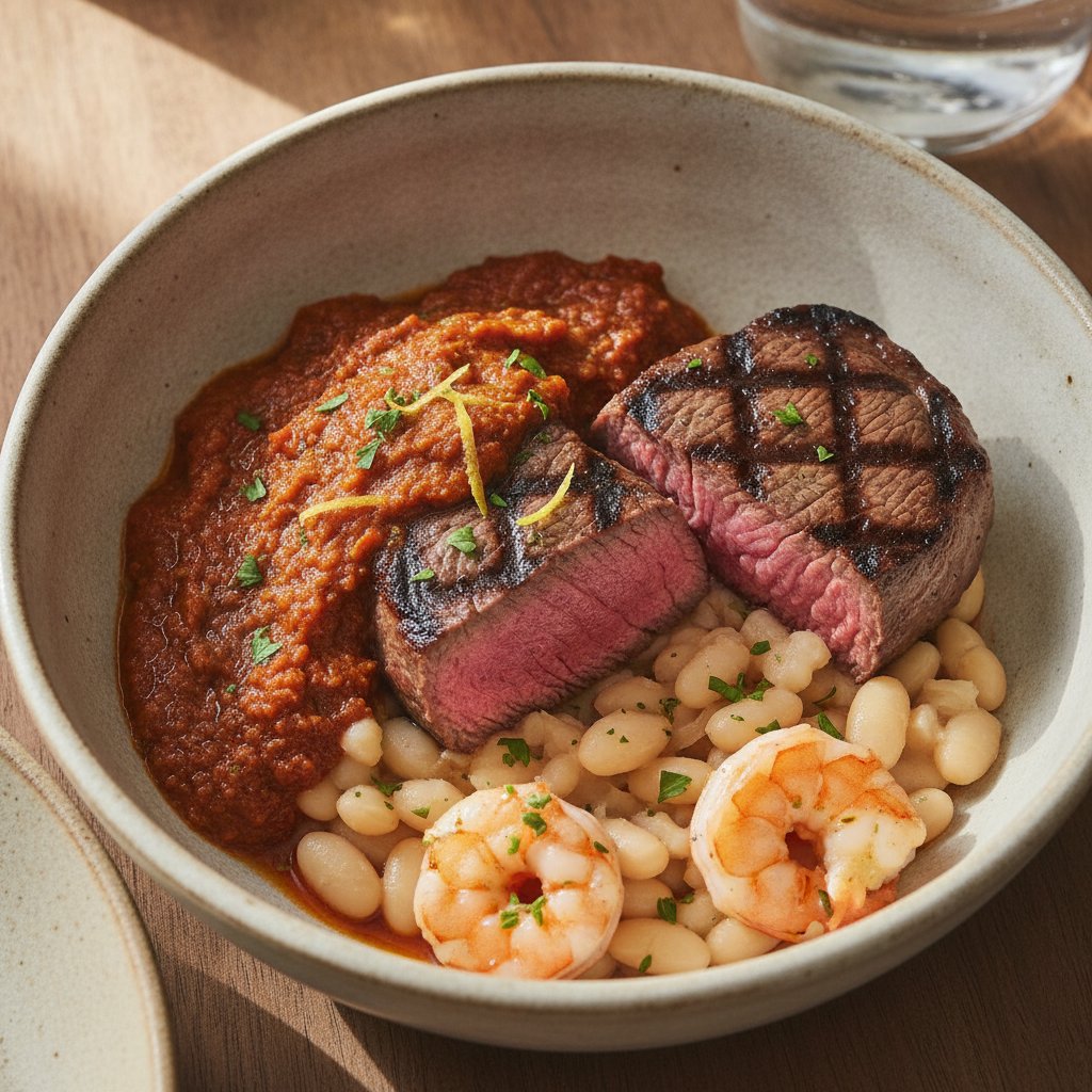 Grilled Beef Tenderloin with Sauce (High-Protein)