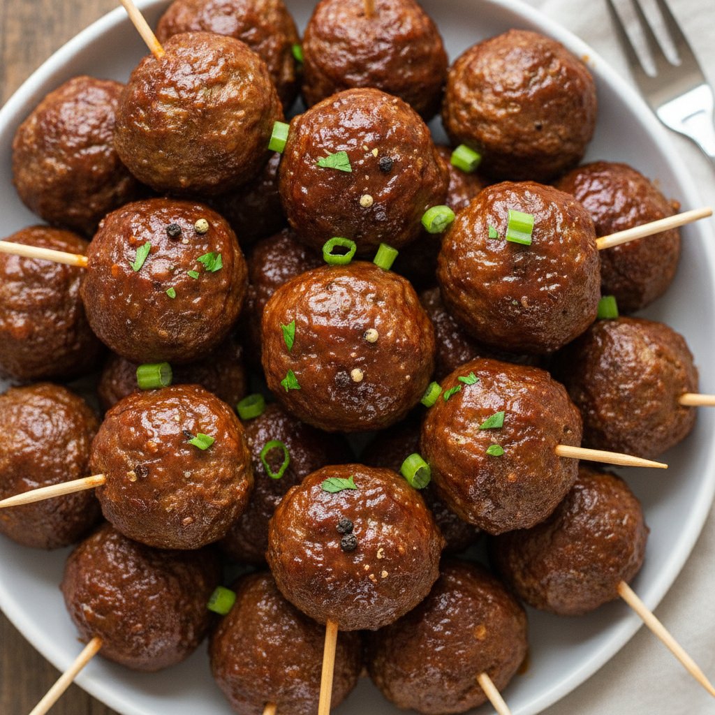 Cocktail Meatballs — Grape Jelly Meatballs (Dairy-Free)