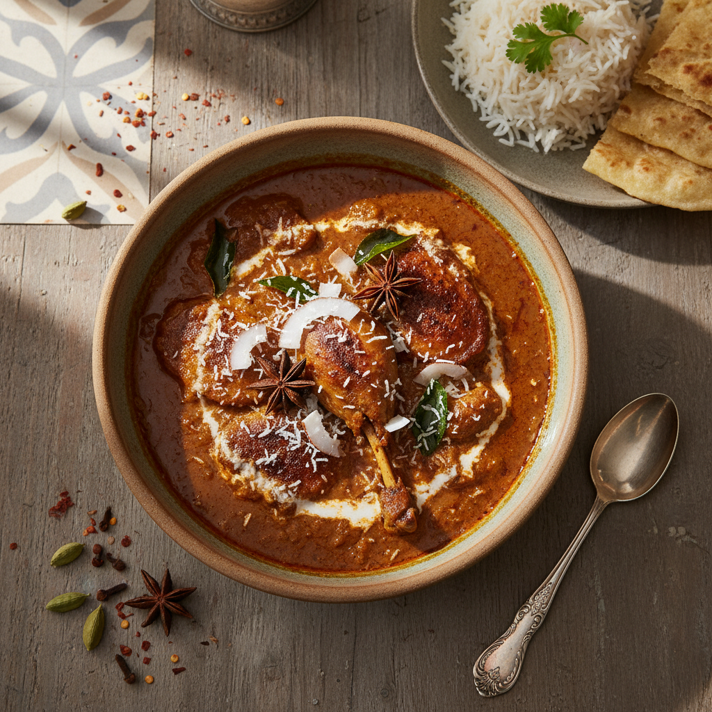 Slow-Braised Duck in Coconut Curry