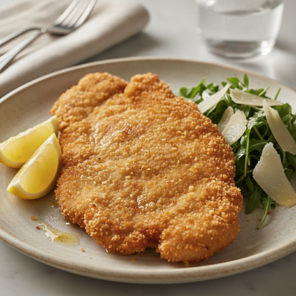 Fried Pork Cutlet Milanese Style