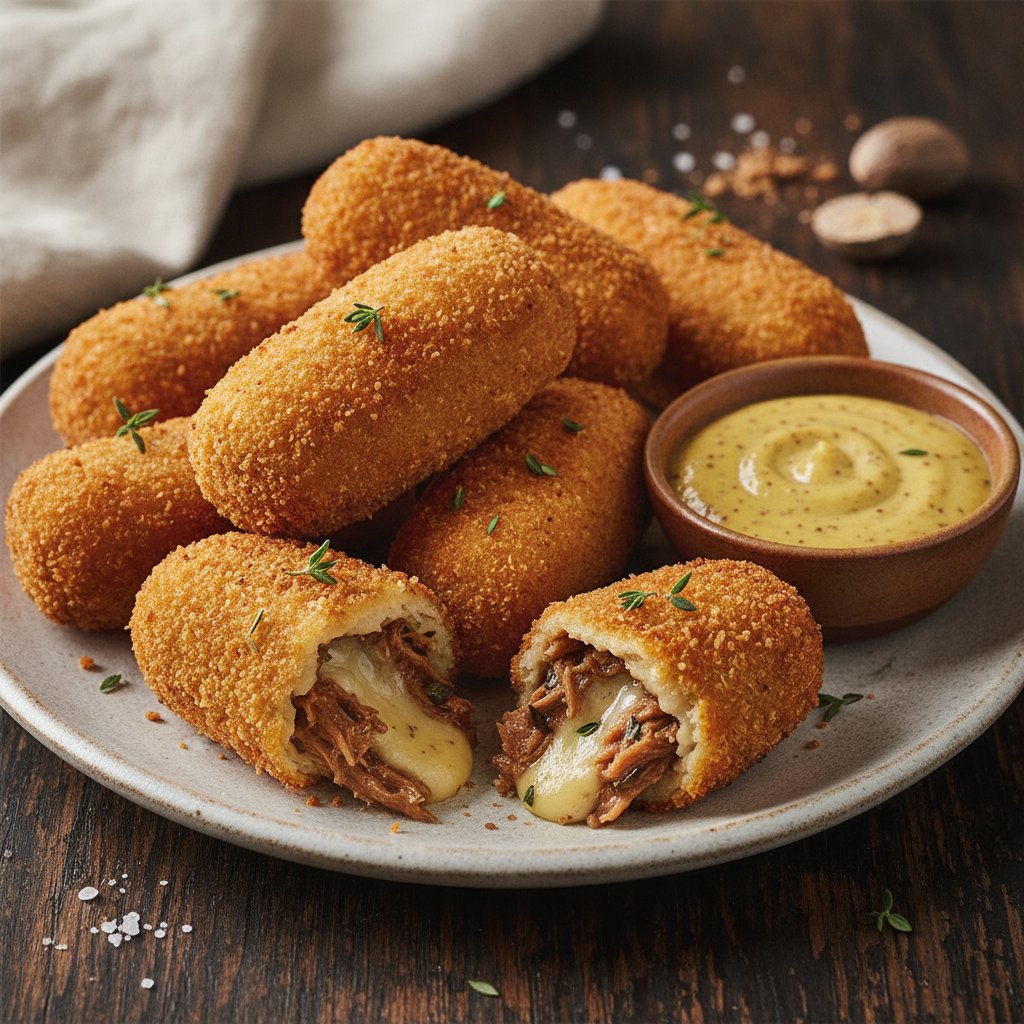 Fried Duck Croquettes