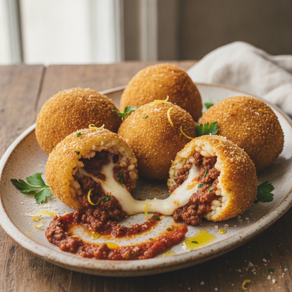 Fried Rice Balls (Gluten-Free)
