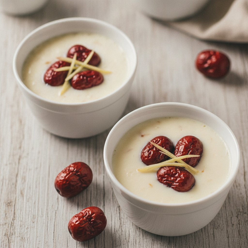 Red Date Milk Custard