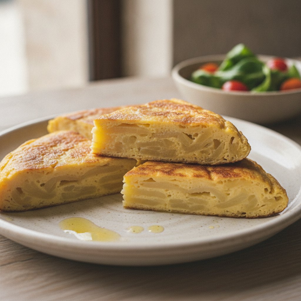 Spanish Potato Omelet (Low-Calorie)