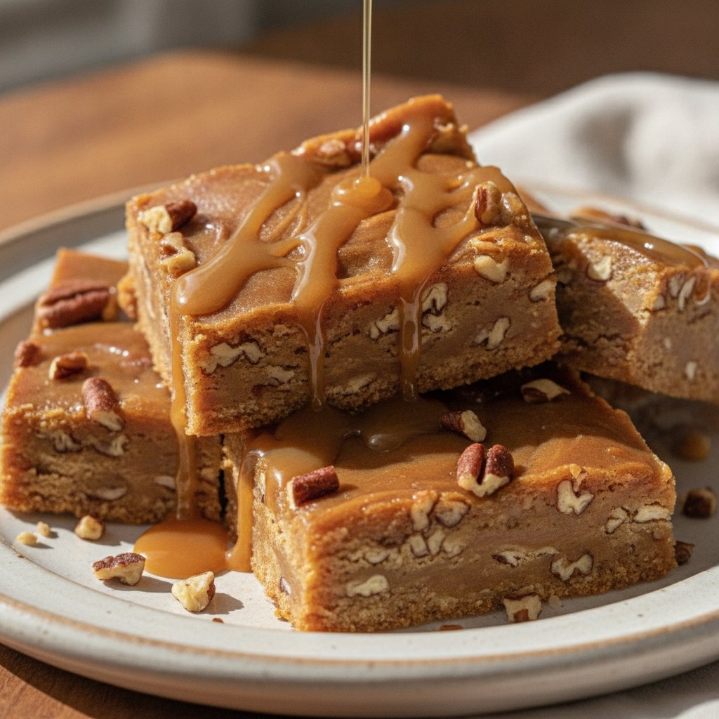 Milk Caramel Fudge Bars