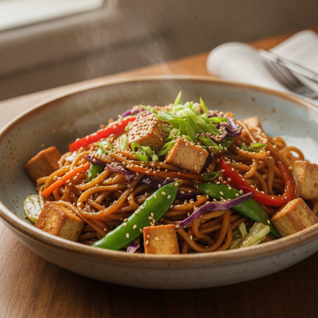 Vegetable Stir-Fried Noodles