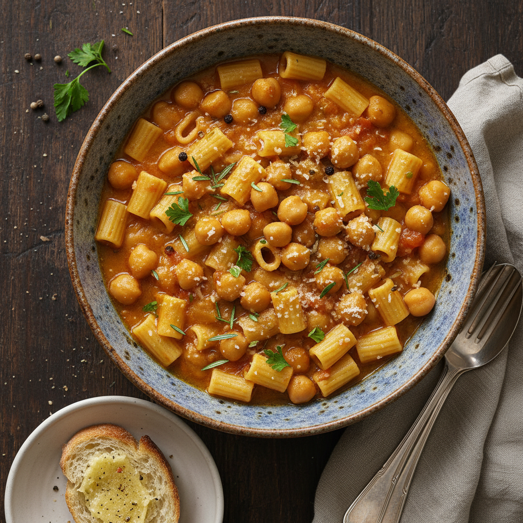 Pasta e Ceci Romana