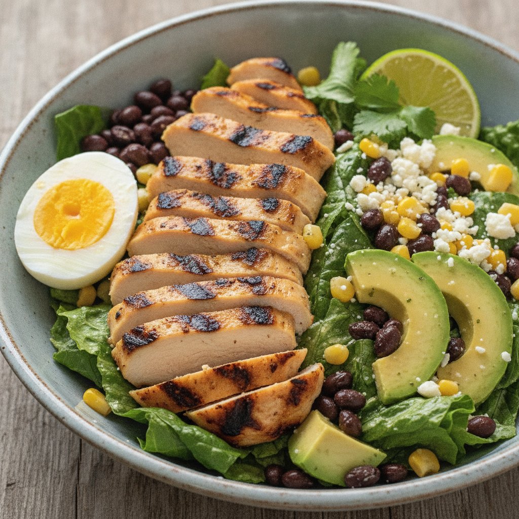 Mexican Grilled Chicken Salad (High-Protein)