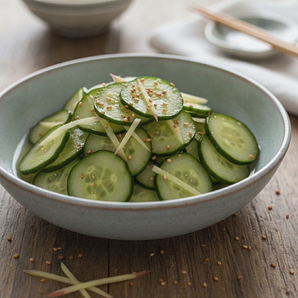 Pickled Cucumber Salad (Low-Calorie)