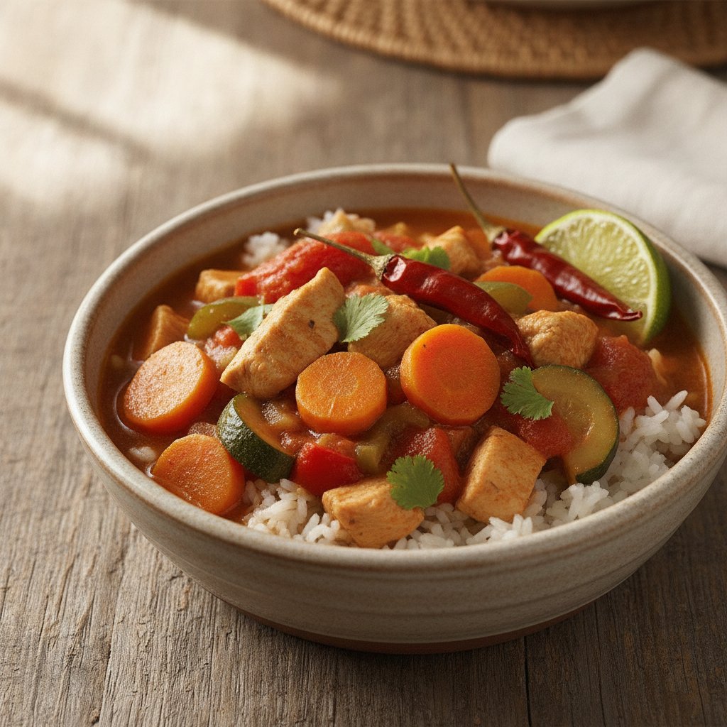 Chicken Stew with Vegetables (Low-Chol)