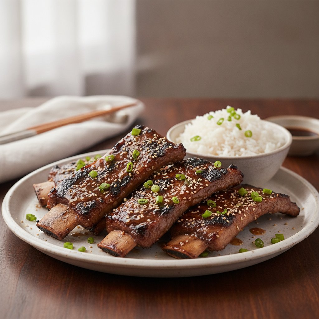 Grilled Beef Ribs with Five Spice