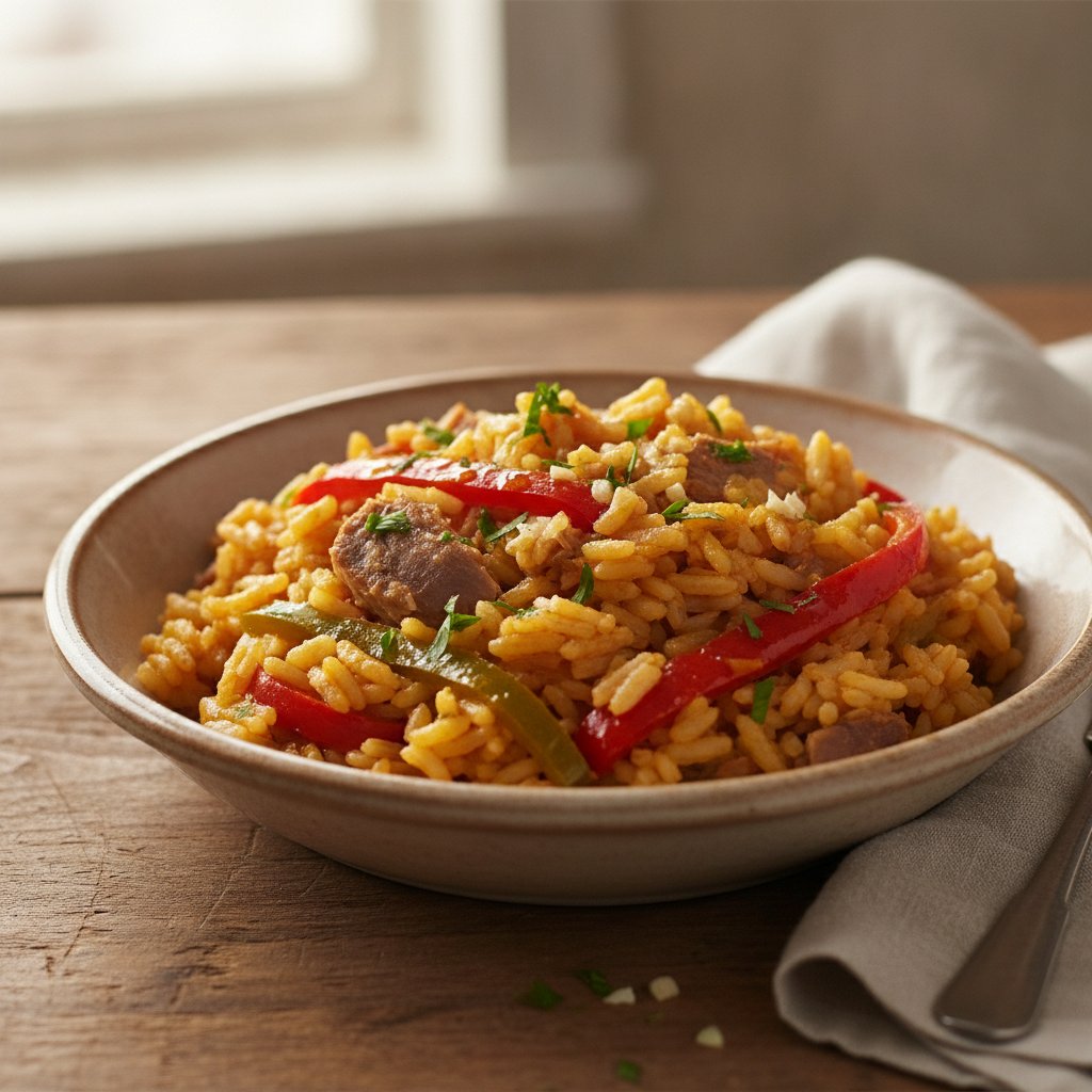Rice with Tuna and Tomato