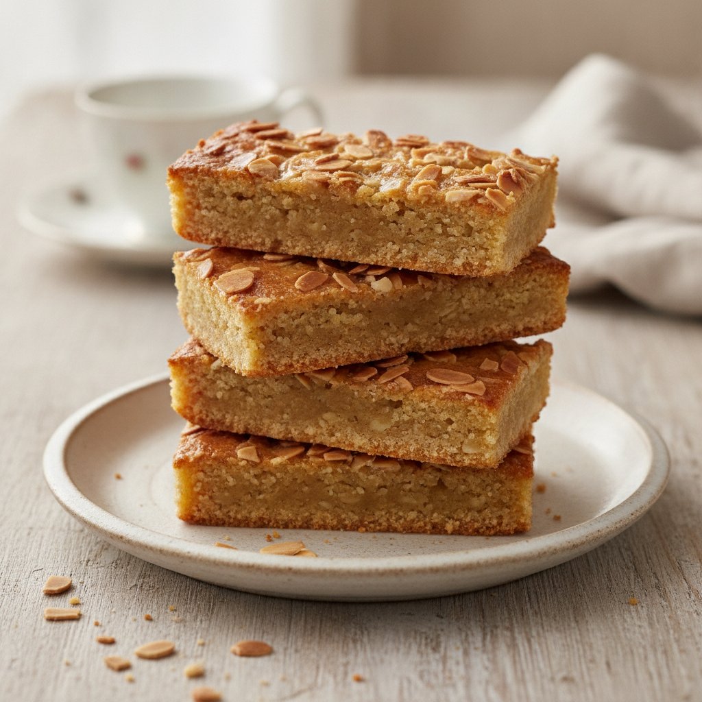 French Almond Cake Bars