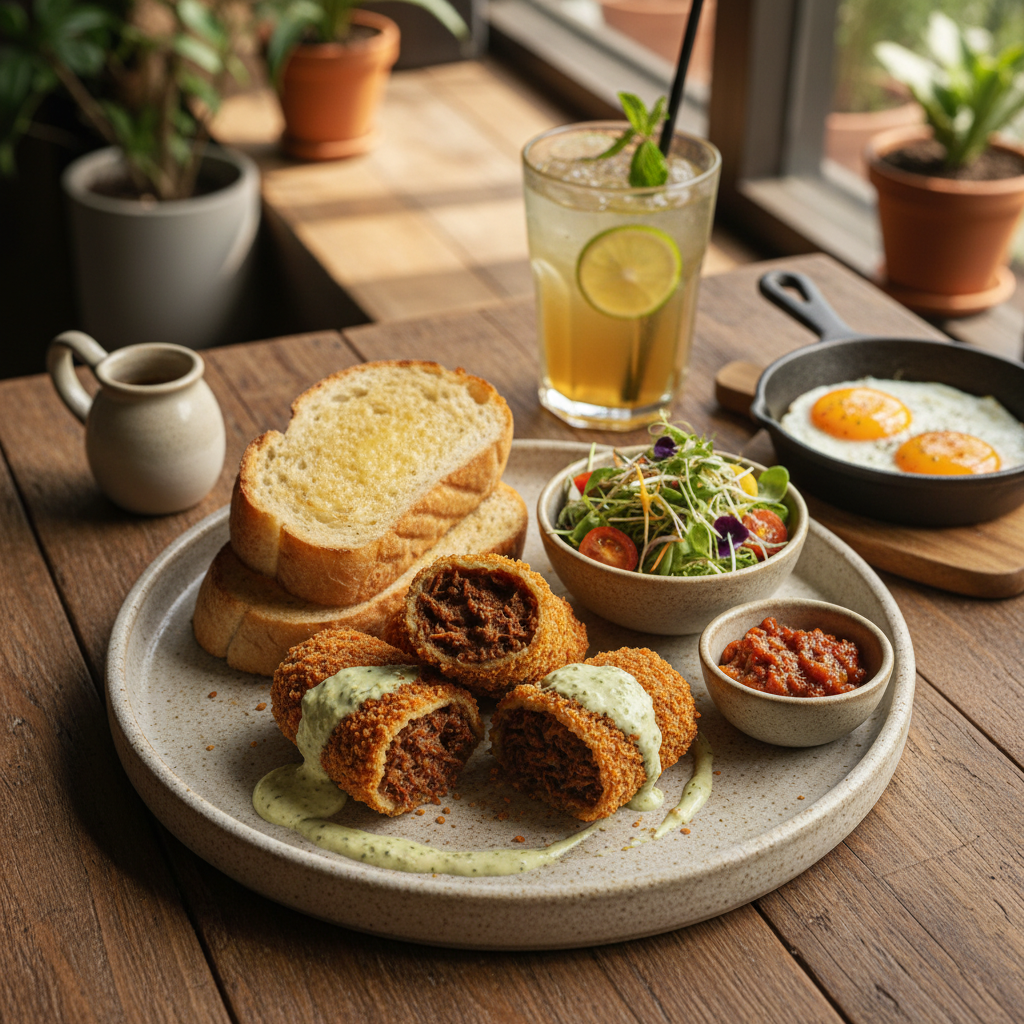 Crispy Spiced Beef Croquettes