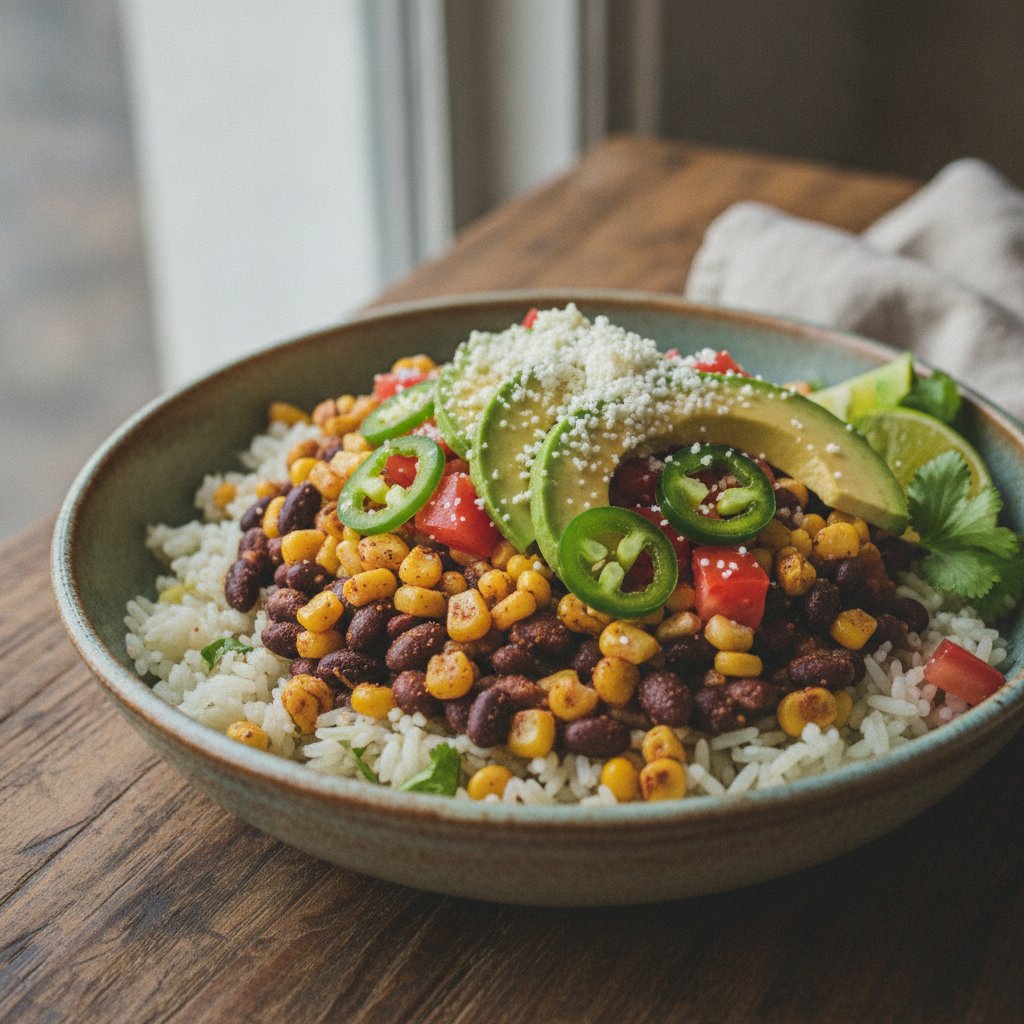Rice and Bean Bowl