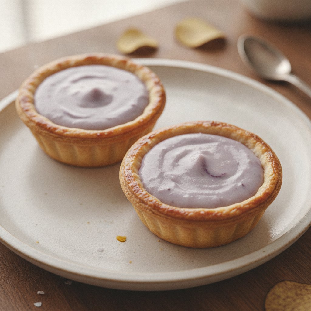 Taro Paste Tart