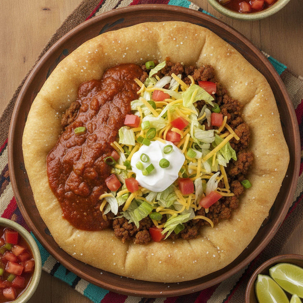 Navajo Fry Bread Taco