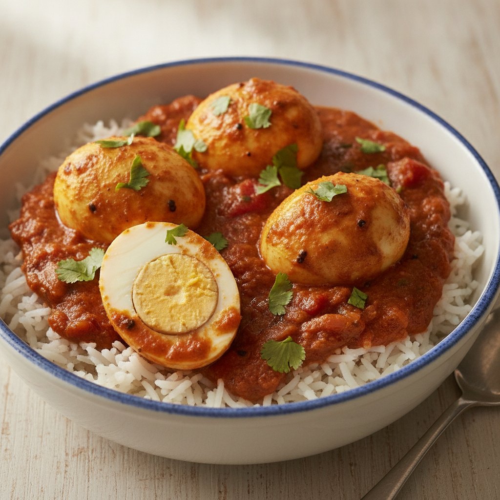 Curried Egg Stew (Low-Calorie)