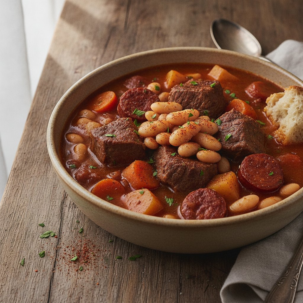 Spanish Beef and Vegetable Stew (High-Protein)
