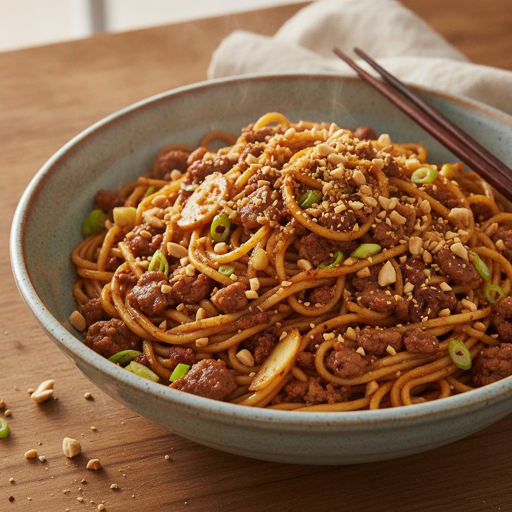 Spicy Peanut Noodles