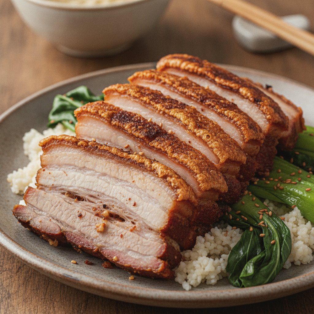 Crispy Skin Roast Pork Belly (Keto)