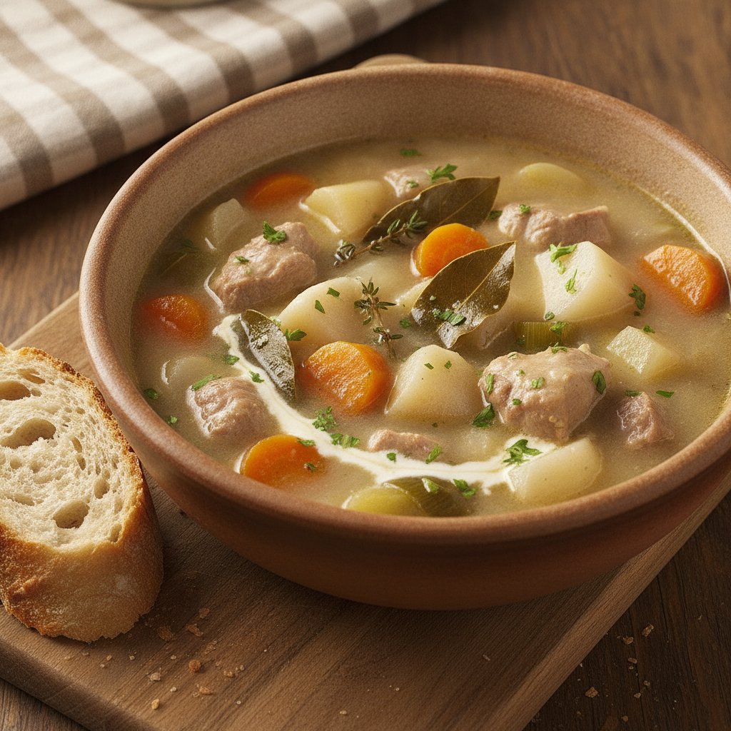 Pork and Root Vegetable Soup