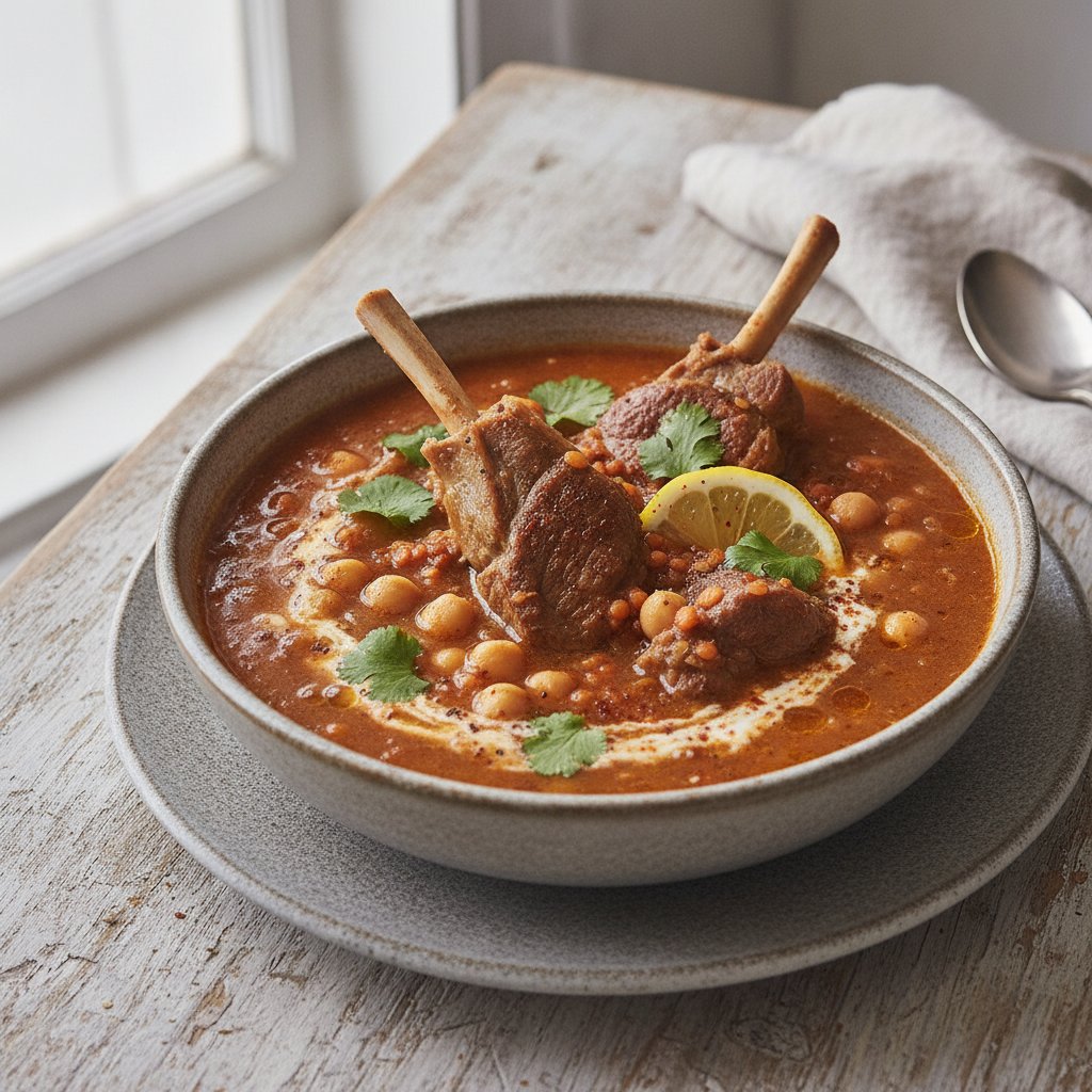 Spiced Lamb Soup (High-Protein)