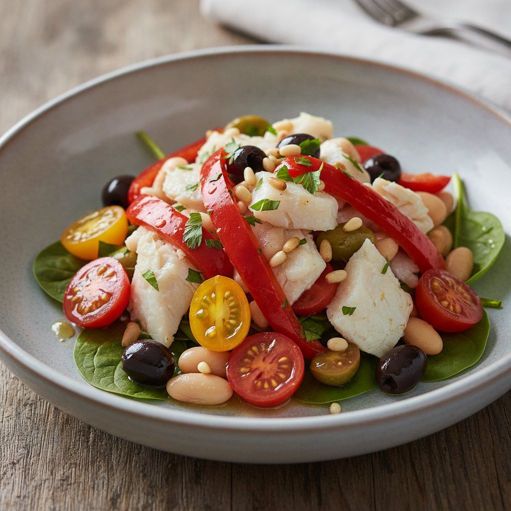 Salt Cod and Pepper Salad (GLP-1)