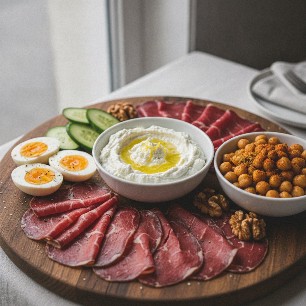 Cured Beef Slices Board (High-Protein)