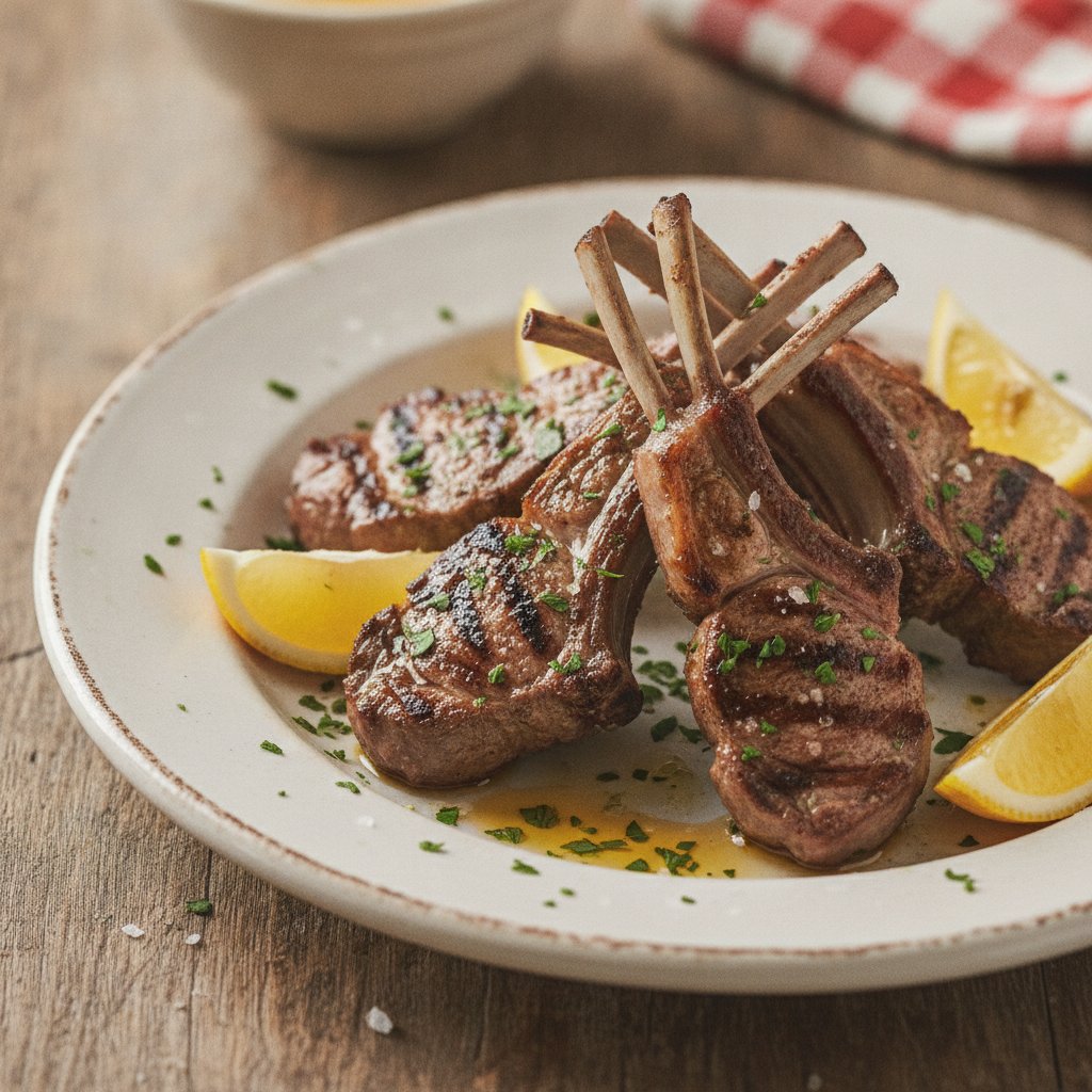 Grilled Baby Lamb Chops