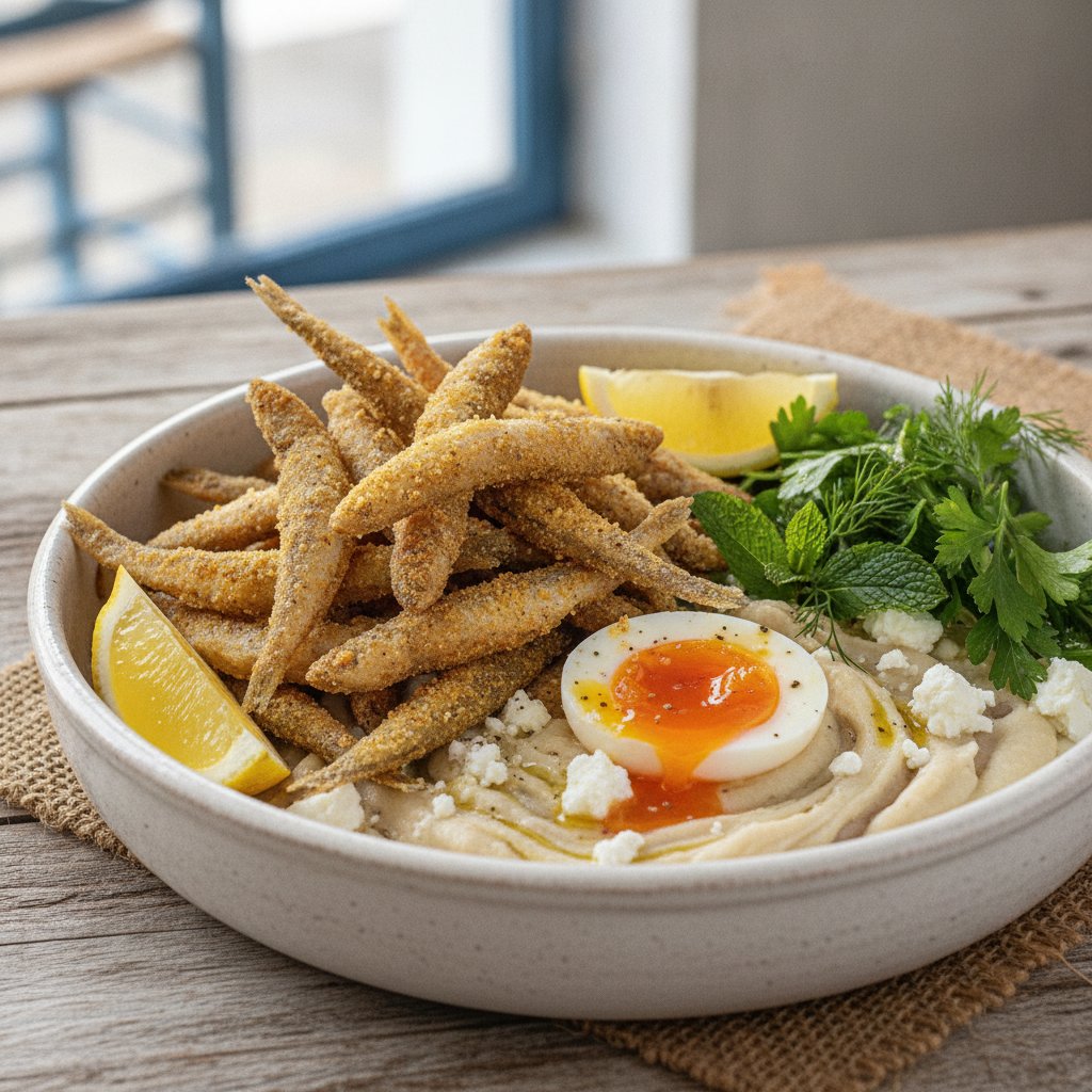Fried Small Fish (High-Protein)