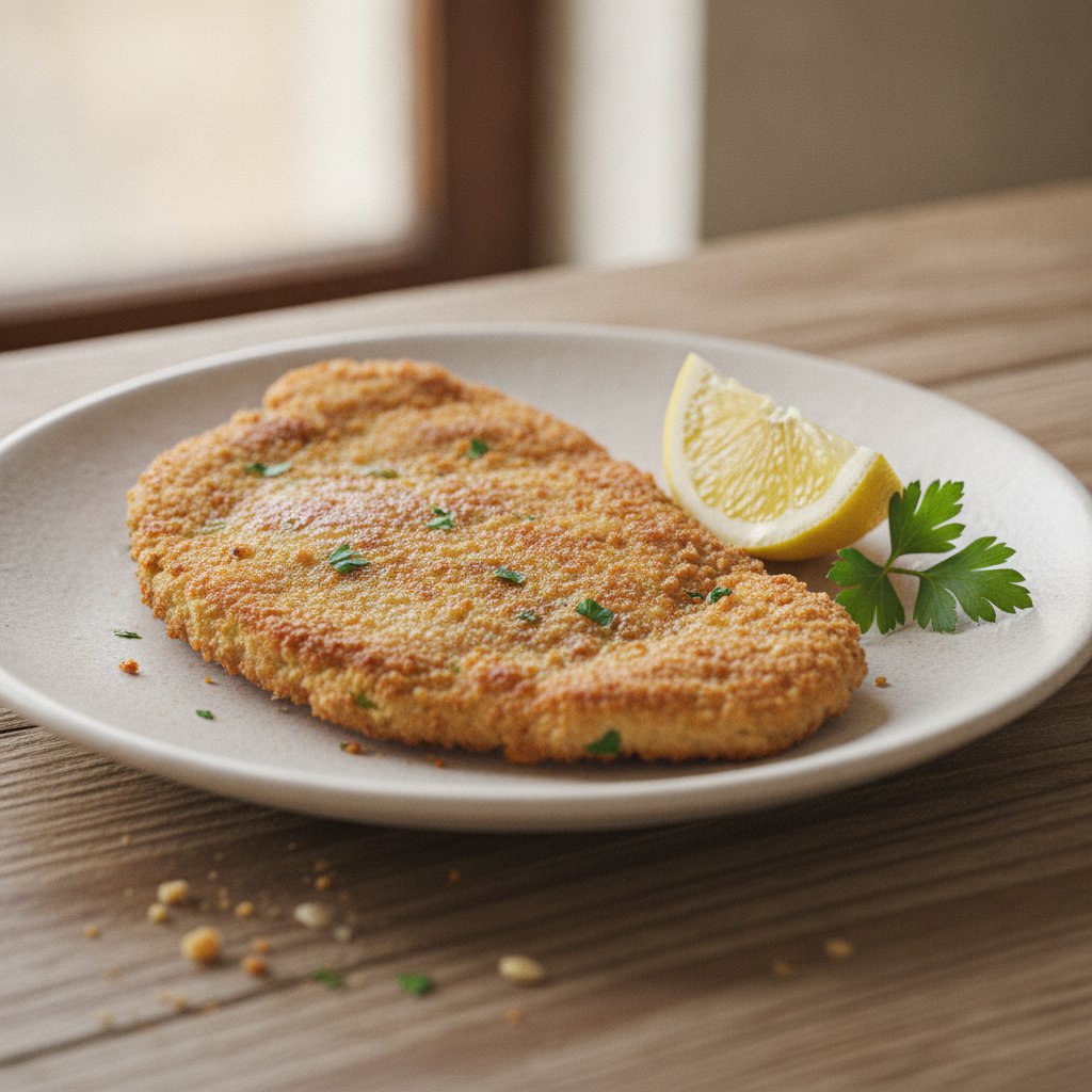 Fried Breaded Beef Cutlet (Low-Calorie)