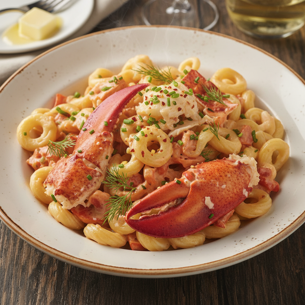 Maine Lobster Pasta Plate
