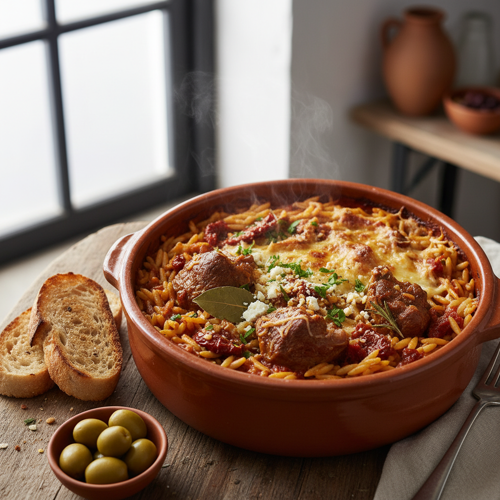 Lamb Giouvetsi