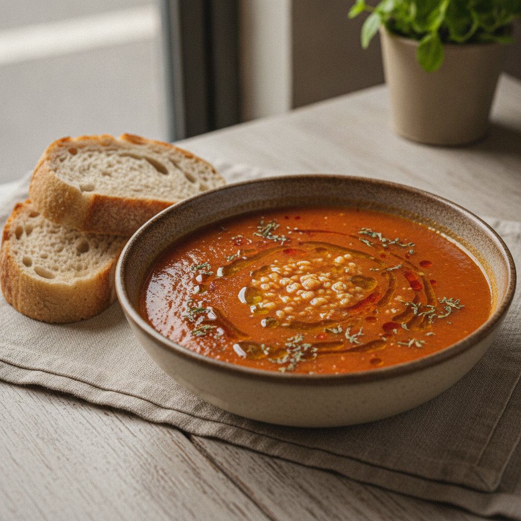 Tomato Soup with Bulgur