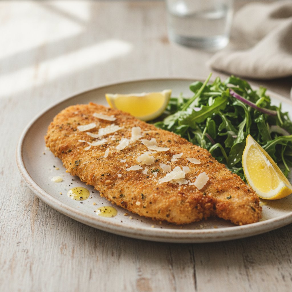Fried Breaded Chicken Cutlet