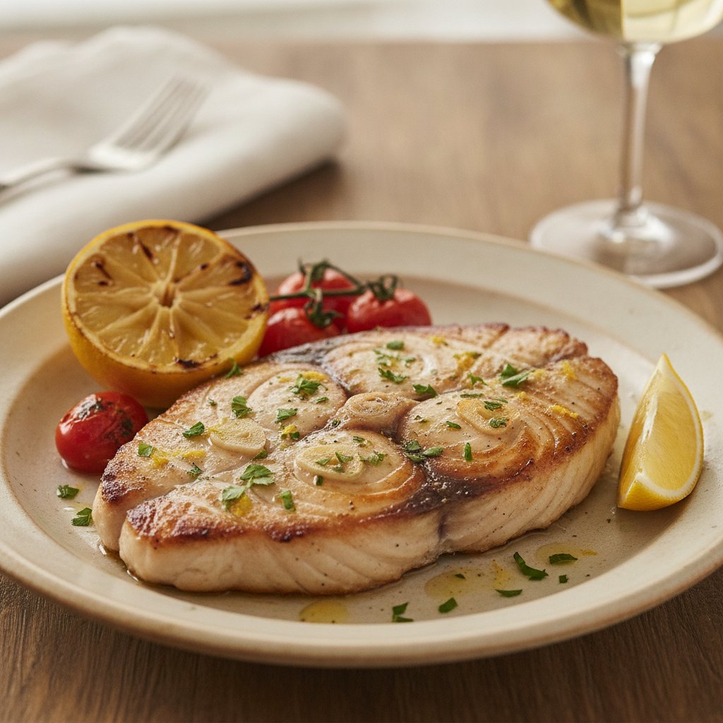 Grilled Swordfish Steak