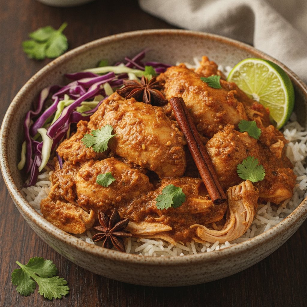 Spiced Chicken Rice Bowl (No-Chop)