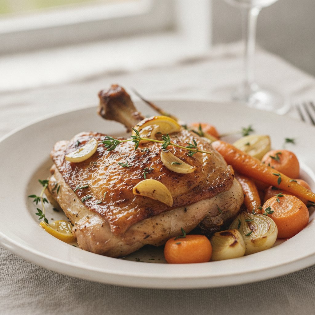 French Roast Chicken (Low-Calorie)