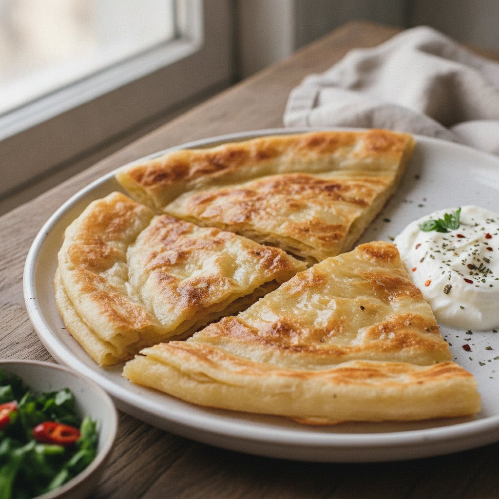 Layered Flaky Flatbread