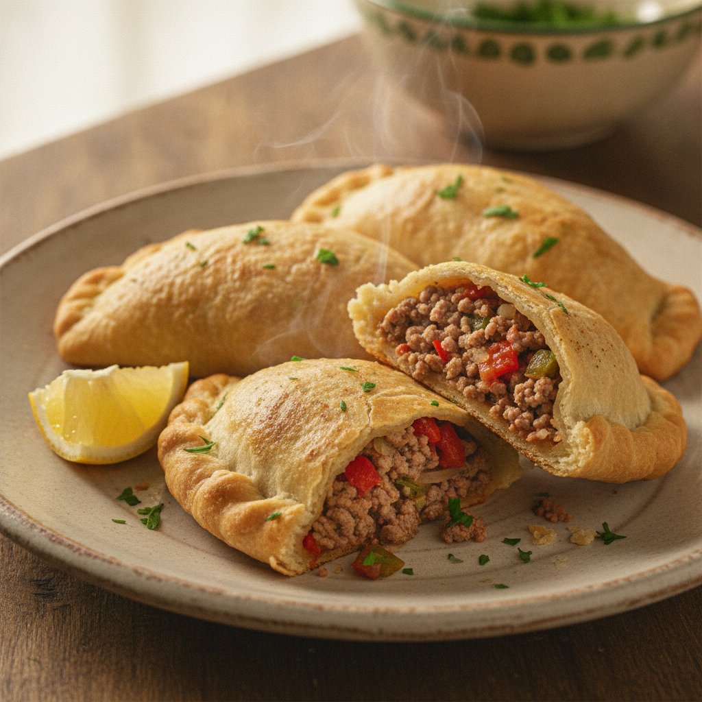 Fried Meat Turnovers (Low-Calorie)